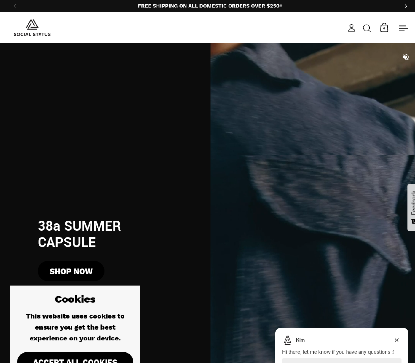 Social Status storefront